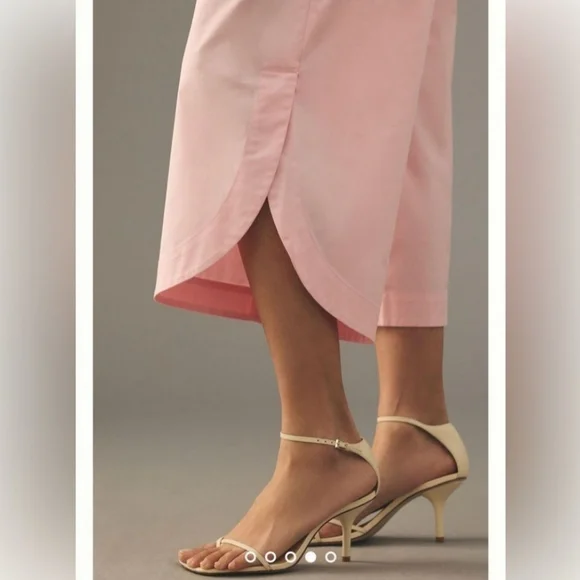 Anthropologie Mare Mare Curved-hem Chino Pants XL - Picture 6 of 7